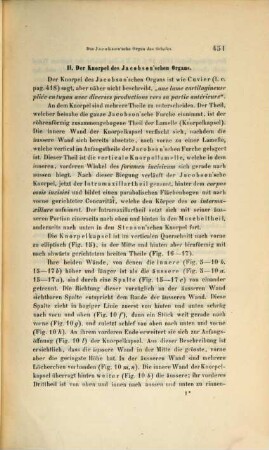 Das Jacobson'sche Organ des Schafes : (vorgelegt in der Sitzung vom 3. November 1860)