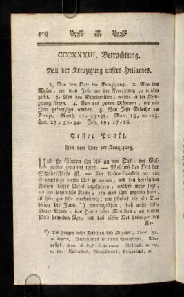 408-416, Von der Kreuzigung des Heilandes.