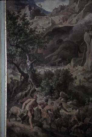 Die Flucht aus der Höhle des Polyphem