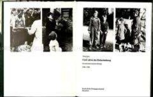 Illustrierte Veröffentlichung über die Nachrkiegsjahre 1945-1949 in Deutschland
