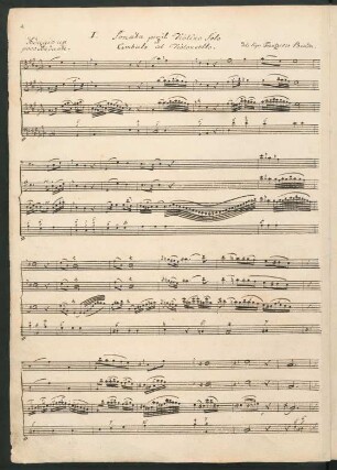 Sonaten; vl, bc; A-Dur; L 3.109