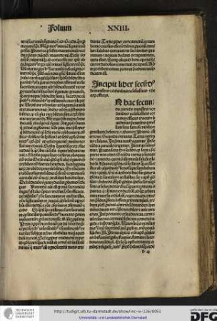 Incipit liber secundus de ministris et ordinibus ecclesiasticis et de eorum officiis.