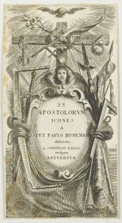 Titelblatt zu: S.S. Apostolorum icones