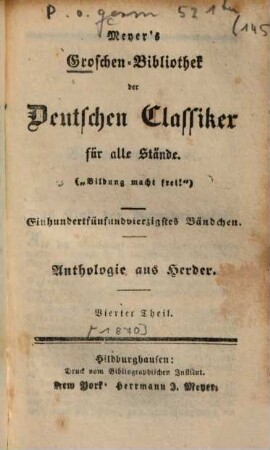 Anthologie aus Herder, 4