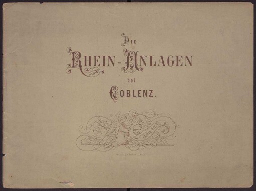 Die Rhein-Anlagen bei Coblenz
