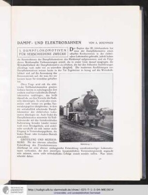Dampf- und Elektrobahnen