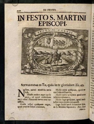 330-336, In Festo S. Martini Episcopi.