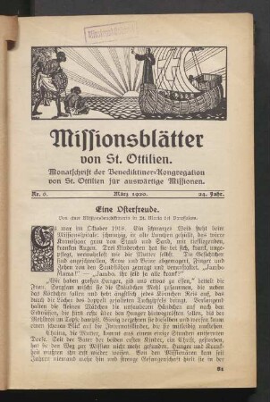 Nr. 6. März 1920. 24. Jahrgang
