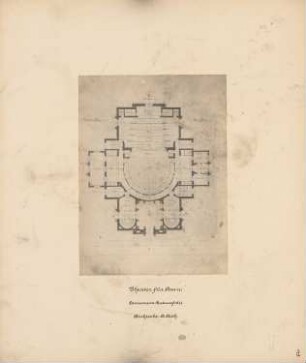 Theater, Posen: Grundriss Erdgeschoss (Parkett)