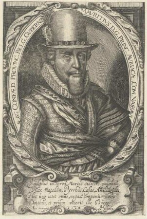 Bildnis von Mavritivs, Prinz von Oranien