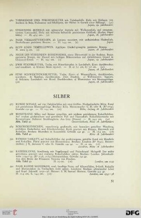 Silber (Nr. 587-598)