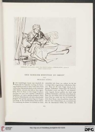 Der Sammler Hofstede de Groot