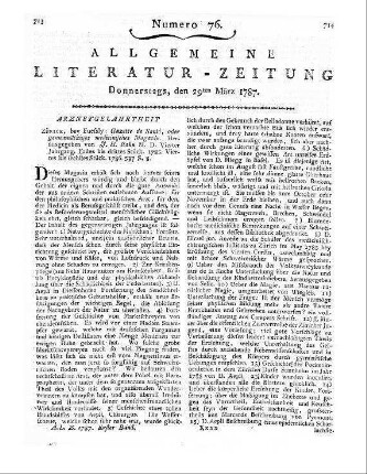 Mängel der gewöhnlichen Fibel in den meisten Gegenden von Niedersachsen. [S.l.] 1786
