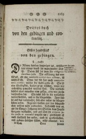 Erstes haubtstück [-] Neuntes haubtstück