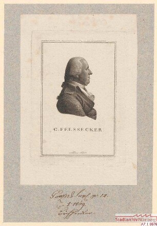 C(arl) Felssecker; gest. 1809