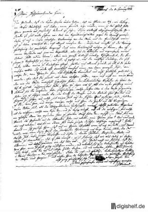 3: Brief von Christoph Martin Wieland an Johann Wilhelm Ludwig Gleim