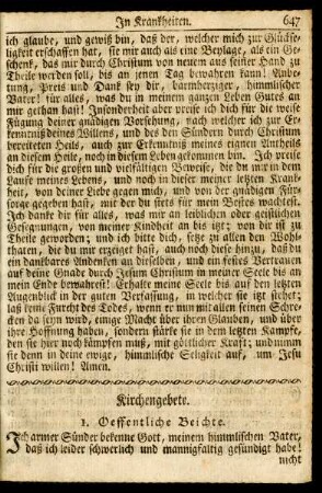 Kirchengebete