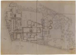 Post-Ingenieurschule, Dieburg Außenanlage: Versorgungsleitungen 1:500