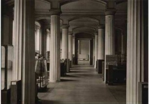 Schutzmaßnahmen im Ethnographischen Saal im Neuen Museum
