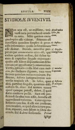 Studiosæ Iuventuti.