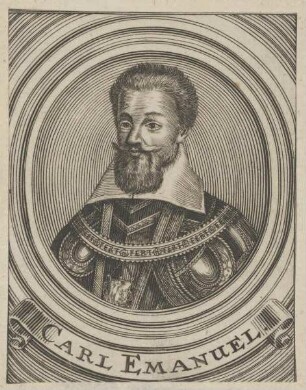 Bildnis des Carl Emanuel I., Herzog von Savoyen