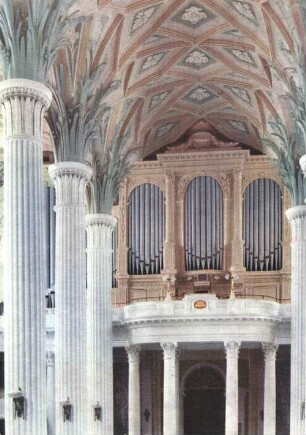 Leipzig: Nikolaikirche ; Orgel erbaut von Friedrich Ladegast 1858, umgebaut von Sauer 1902 ; 94 klingende Stimmen auf 4 Manualen und Pedal