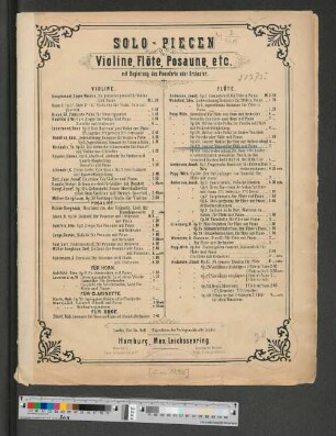 Concert-Walzer : Op. 323 ; für Flöte mit Piano