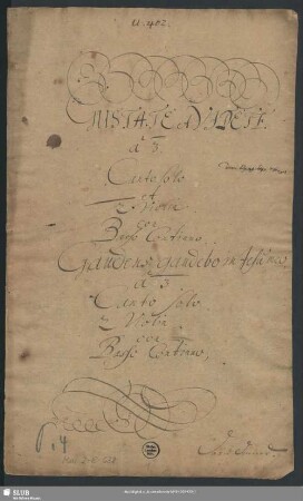 2 Sacred songs - Mus.2-E-538 : V (2), bc