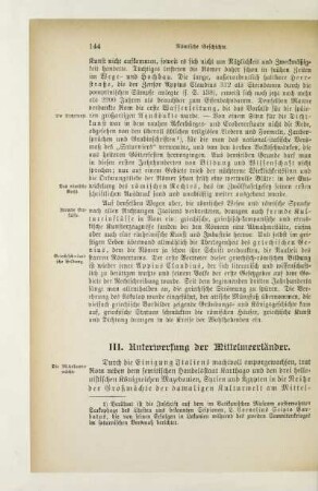 III. Unterwerfung der Mittelmeerländer