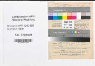 Entnazifizierung Engelbert Kiel, geb. 17.11.1904 (Anstreicher)