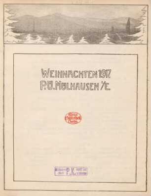 Weihnachten 1917