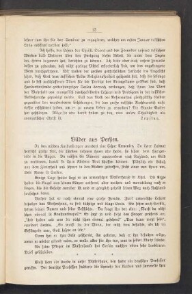 Bilder aus Persien