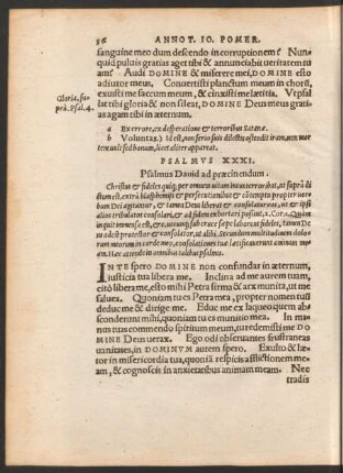 Psalmus XXXI. - Psalmus XL.