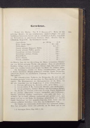 Gewürze