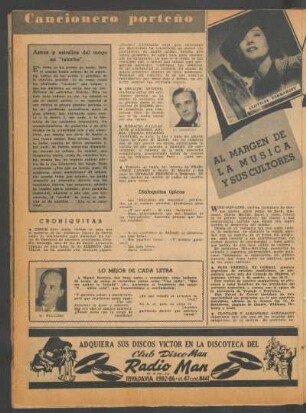 Cancionero porteño