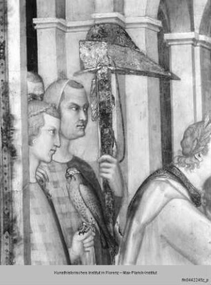Kapellenausmalung : Martinsszenen : Investitur zum Ritter