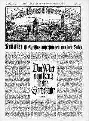 Nun aber ist Christus auferstanden von den Toten / Brathage