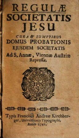 Regulae Societatis Jesu