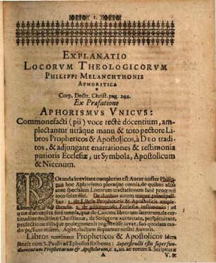 Joannis Fabricii ... Praelectiones theologicae quibus quasi integrum theologiae systema continetur, Disp. II.. De Scriptura S.