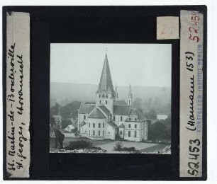 Saint-Martin-de-Boscherville, Saint-Georges : Choransicht