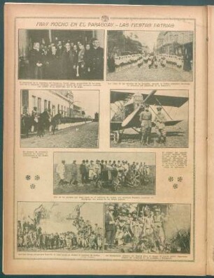 Fray Mocho en el Paraguay.- Las fiestas patrias