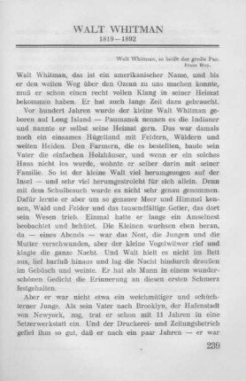 Walt Whitman