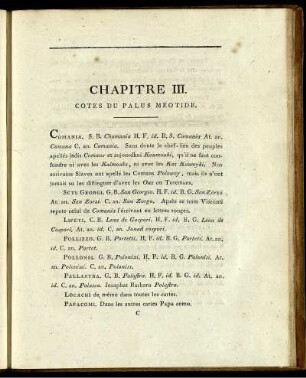 Chapitre III. Cotes Du Palus Meotide.