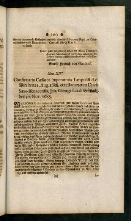 49-52, Confirmatio Caesarea Imperatoris Leopoldi ...