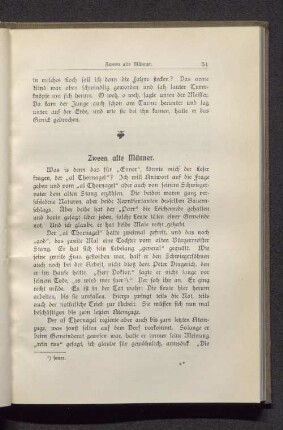 Zween alte Männer