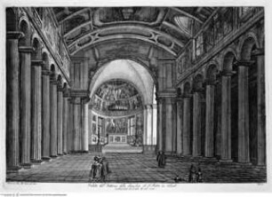 I monumenti più interessanti di Roma ..., Tafel 50: San Pietro in Vincoli, Interno