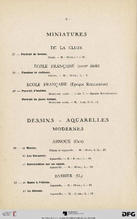 Miniatures (Nr. 27-29)