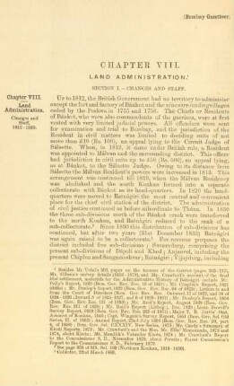 Chapter VIII. Land administration