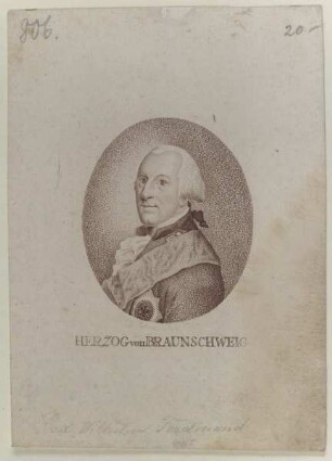 Bildnis des Herzog von Braunschweig