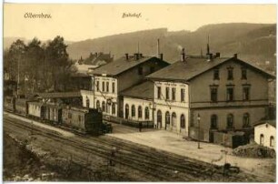 Olbernhau. Bahnhof